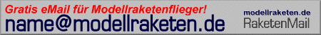 Gratis eMail f�r Modellraketenflieger!
